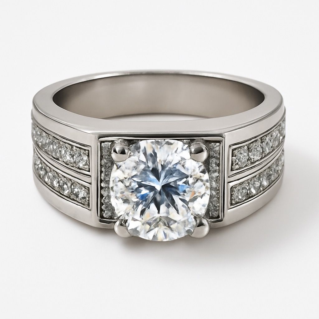 Solara Sovereign Pavé Ring
