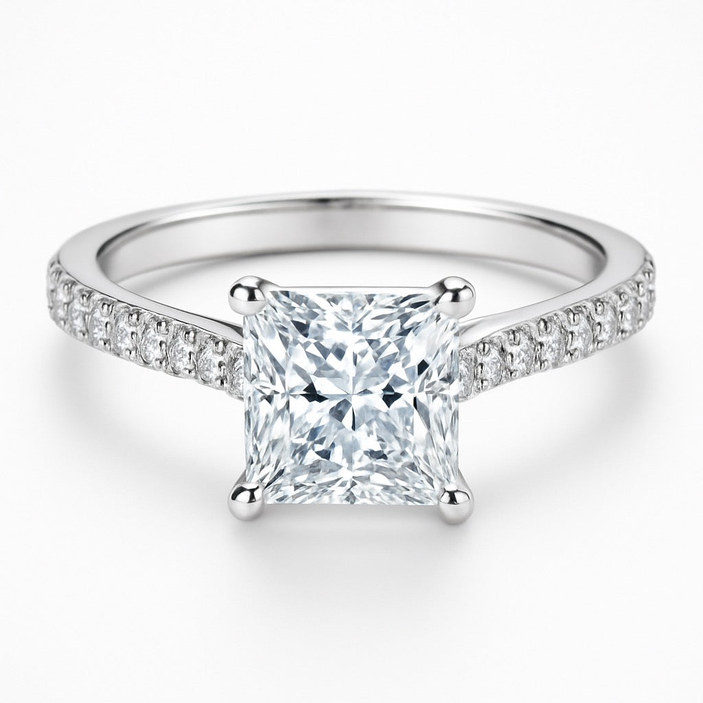 Radiant Mozambique Square Ring