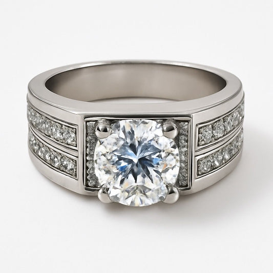 Solara Sovereign Pavé Ring