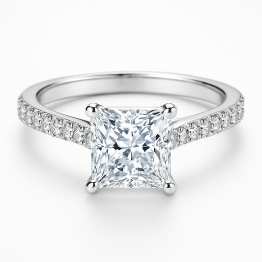 Radiant Mozambique Square Ring
